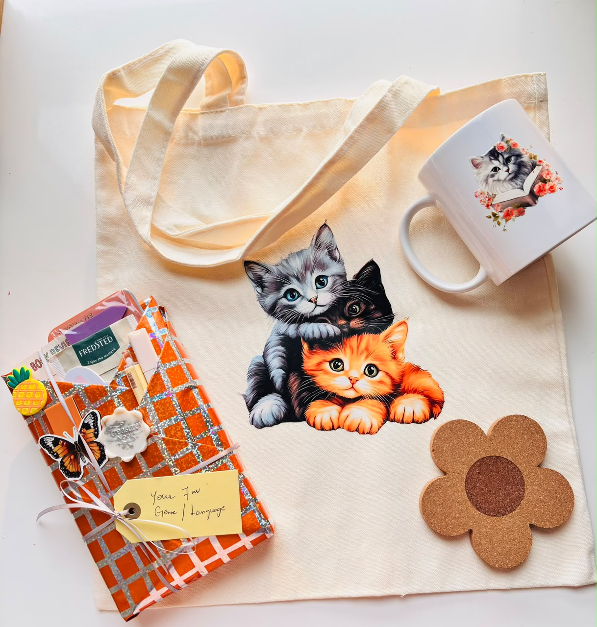 🐾 The Ultimate Cozy Cat Lover Gift Bundle